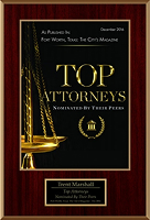 Top Parole Attorney Award 2016